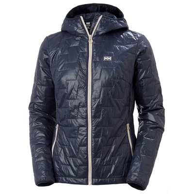 Chaquetas De Esquí Helly Hansen W Lifaloft Insulated Encapuchado Mujer Azul Marino | MX.ON9461753