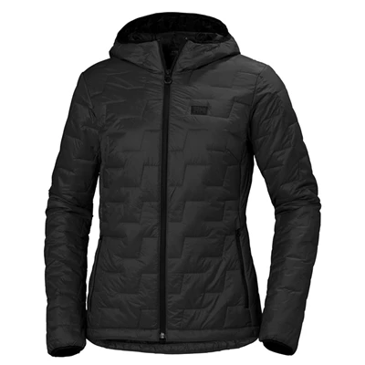 Chaquetas De Esquí Helly Hansen W Lifaloft Insulated Encapuchado Mujer Negros | MX.VO2564078