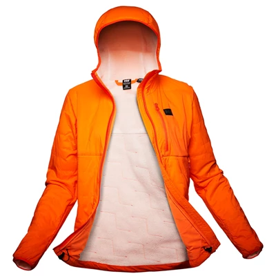 Chaquetas De Esquí Helly Hansen W Lifaloft Air Encapuchado Mujer Naranjas Blancos | MX.XI1409367