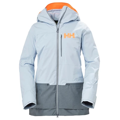 Chaquetas De Esquí Helly Hansen W Whitewall Lifaloft 20 Jkt Mujer Grises Azules | MX.DW7041935