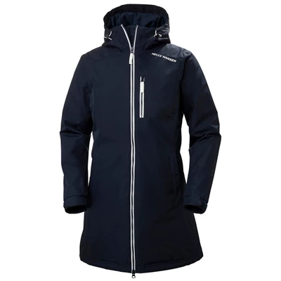 Chaquetas De Lluvia Helly Hansen W Long Belfast Invierno Mujer Azul Marino | MX.IX9137254