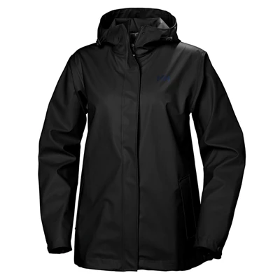 Chaquetas De Lluvia Helly Hansen W Moss Mujer Negros | MX.WK8296540