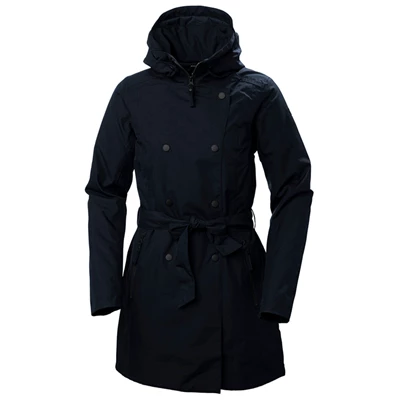 Chaquetas De Lluvia Helly Hansen W Welsey Ii Trench Insulated Mujer Azul Marino | MX.UP5392671