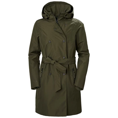 Chaquetas De Lluvia Helly Hansen W Welsey Ii Trench Insulated Mujer Grises | MX.YG7028516