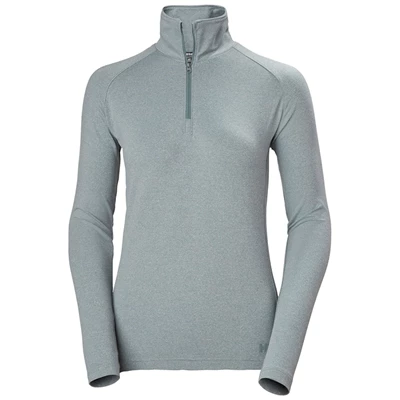 Suéteres Helly Hansen W Verglas 1/2 Zip Up Mujer Grises | MX.ZJ2569348
